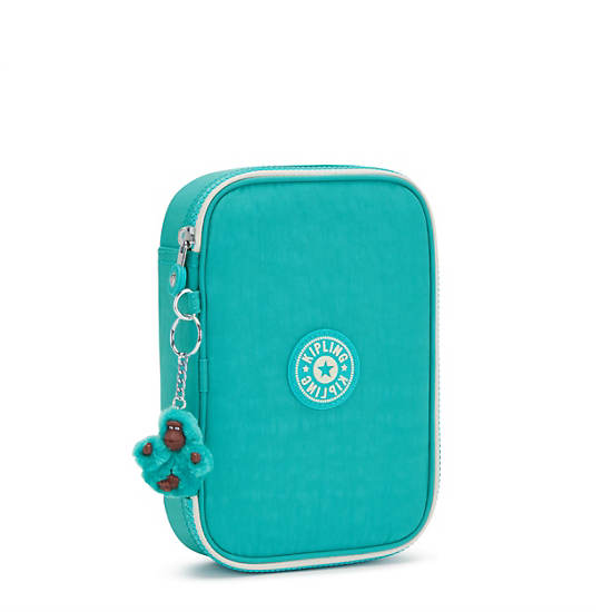 Kipling 100 Pens Iconic Case Tassen Turquoise | BE 1885AH